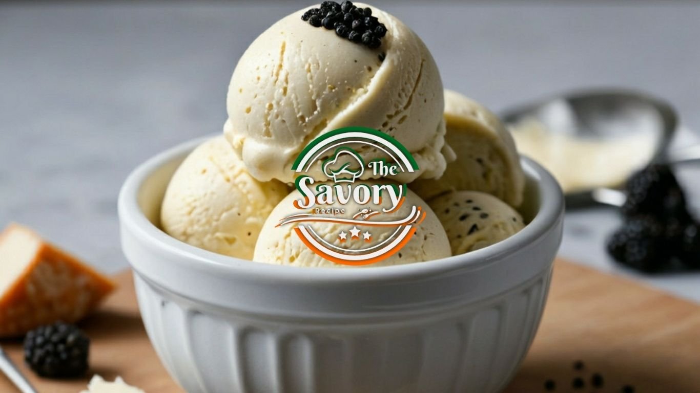 Parmesan Black Pepper Ice Cream