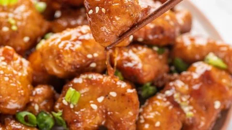 Honey Garlic Chicken Bites