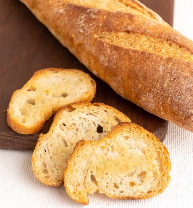 Bruschetta Bread shine brown