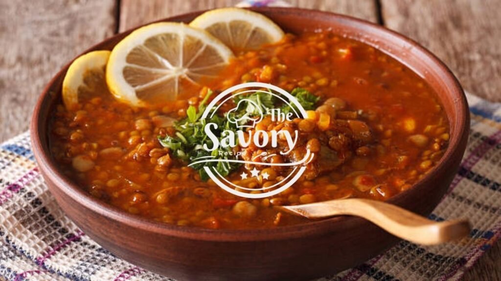 Warm, hearty, and deeply aromatic, this Moroccan Lentil Soup is a comforting bowl of flavor inspired by the vibrant spices of North Africa. Made with protein-rich lentils, fresh vegetables, and a fragrant blend of cumin, turmeric, paprika, and coriander, this soup is both nutritious and satisfying. Whether served as a light lunch or a cozy dinner, it’s a wholesome, plant-based recipe that fills your kitchen with the irresistible scent of tradition. Naturally vegan and gluten-free, this spiced lentil dish is simple to prepare and perfect for batch cooking or meal prep. Every spoonful offers a taste of Moroccan soul food warming, nourishing, and delicious.