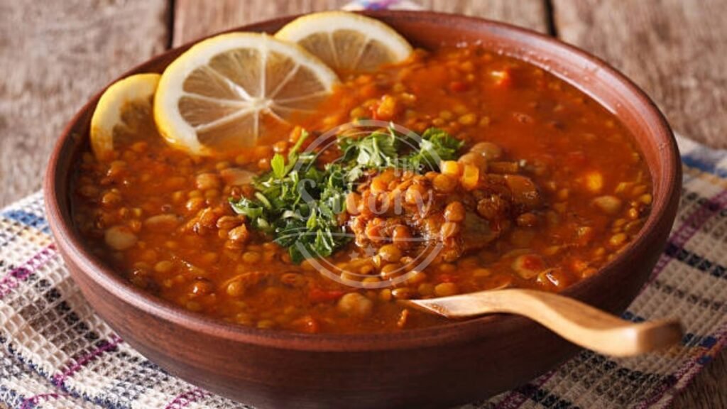 Warm, hearty, and deeply aromatic, this Moroccan Lentil Soup is a comforting bowl of flavor inspired by the vibrant spices of North Africa. Made with protein-rich lentils, fresh vegetables, and a fragrant blend of cumin, turmeric, paprika, and coriander, this soup is both nutritious and satisfying. Whether served as a light lunch or a cozy dinner, it’s a wholesome, plant-based recipe that fills your kitchen with the irresistible scent of tradition. Naturally vegan and gluten-free, this spiced lentil dish is simple to prepare and perfect for batch cooking or meal prep. Every spoonful offers a taste of Moroccan soul food warming, nourishing, and delicious.