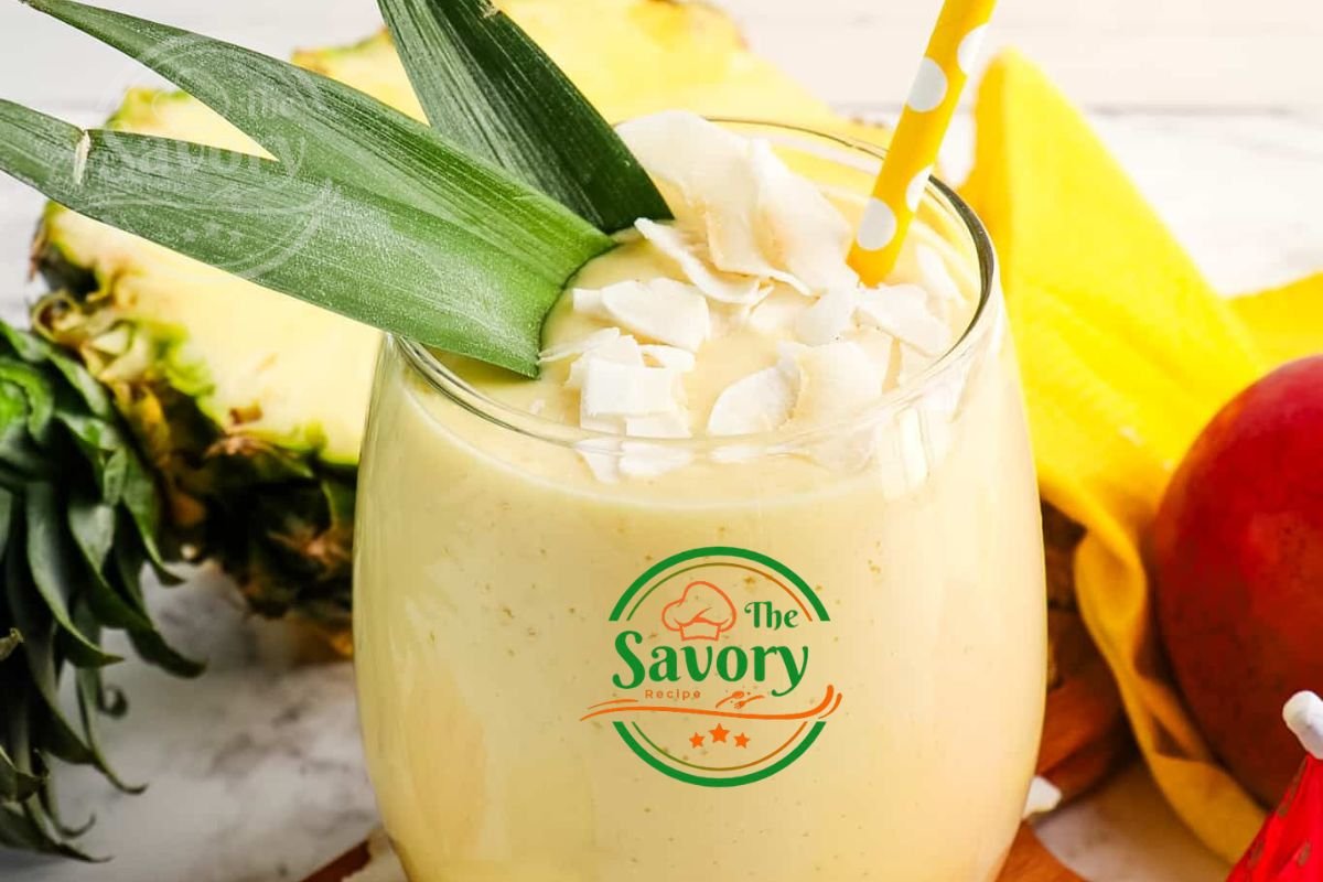 The Tropical Sunrise Smoothie Cocouts Flakes
