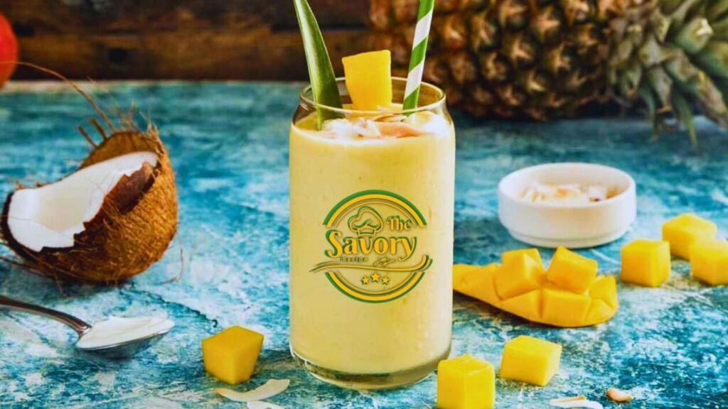 Start your morning with a burst of sunshine in a glass this Tropical Sunrise Smoothie is a refreshing, fruit-forward blend of mango, pineapple, banana, and orange juice, layered to capture the colors of a perfect sunrise. Naturally sweet and packed with vitamins, this energizing smoothie is as nutritious as it is beautiful, delivering tropical flavor in every sip. Whether you’re fueling up post-workout or enjoying a light breakfast on the go, this vibrant fruit smoothie is quick to prepare, endlessly customizable, and guaranteed to lift your mood and awaken your senses. Add a splash of coconut water or a handful of chia seeds for an extra boost of hydration and texture.