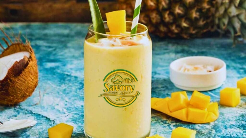 Start your morning with a burst of sunshine in a glass this Tropical Sunrise Smoothie is a refreshing, fruit-forward blend of mango, pineapple, banana, and orange juice, layered to capture the colors of a perfect sunrise. Naturally sweet and packed with vitamins, this energizing smoothie is as nutritious as it is beautiful, delivering tropical flavor in every sip. Whether you’re fueling up post-workout or enjoying a light breakfast on the go, this vibrant fruit smoothie is quick to prepare, endlessly customizable, and guaranteed to lift your mood and awaken your senses. Add a splash of coconut water or a handful of chia seeds for an extra boost of hydration and texture.