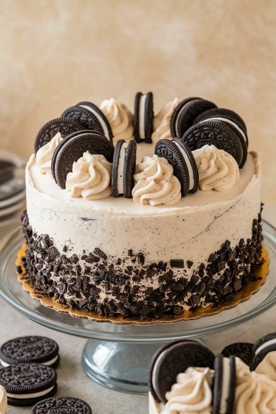the ultimate Oreo Ice Cream Cake, a decadent, no-bake dessert that layers creamy vanilla ice cream, rich chocolate fudge, and crunchy Oreo cookie crumbs for a show-stopping treat everyone will love. This easy-to-make recipe is the perfect choice for birthdays, summer parties, or any time you’re craving something cool, sweet, and unforgettable. With just a few ingredients and minimal prep time, this cake delivers maximum flavor with zero stress. Whether you’re a chocolate lover or just need a quick frozen dessert, this crowd-pleasing Oreo creation is a guaranteed hit. Serve it chilled and watch it disappear pure bliss in every bite!