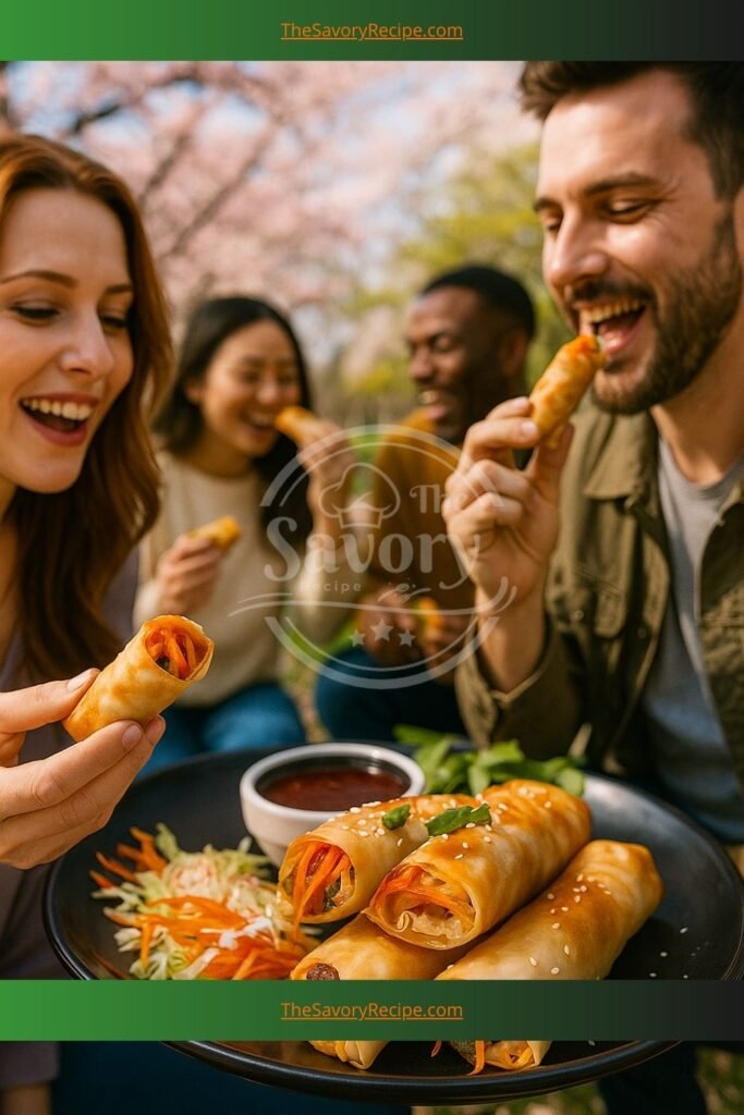 Enjoy the crisp, vibrant flavors of fresh spring rolls, a light and wholesome dish that’s as beautiful as it is delicious. Wrapped in delicate rice paper and filled with a colorful mix of fresh vegetables, herbs, rice noodles, and often shrimp or tofu, these refreshing Asian-inspired rolls are perfect for warm days or healthy snacking. Served with a tangy peanut or hoisin dipping sauce, each bite delivers a cool, crunchy texture and a burst of herbal brightness. Whether you're preparing them for lunch, appetizers, or a light dinner, these Vietnamese-style rolls are a nutritious, no-fry alternative that’s both satisfying and fun to make.