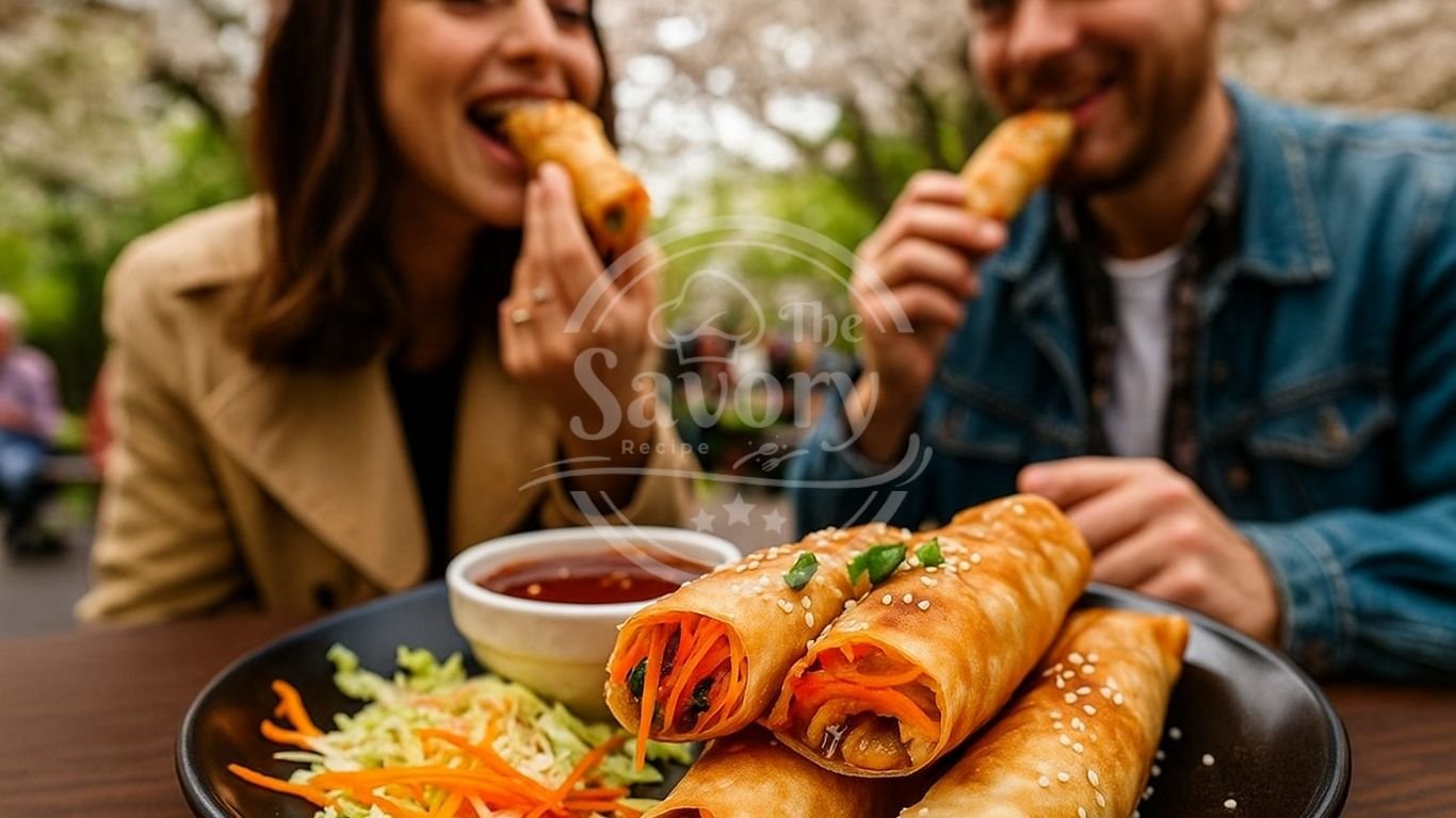 Enjoy the crisp, vibrant flavors of fresh spring rolls, a light and wholesome dish that’s as beautiful as it is delicious. Wrapped in delicate rice paper and filled with a colorful mix of fresh vegetables, herbs, rice noodles, and often shrimp or tofu, these refreshing Asian-inspired rolls are perfect for warm days or healthy snacking. Served with a tangy peanut or hoisin dipping sauce, each bite delivers a cool, crunchy texture and a burst of herbal brightness. Whether you're preparing them for lunch, appetizers, or a light dinner, these Vietnamese-style rolls are a nutritious, no-fry alternative that’s both satisfying and fun to make.
