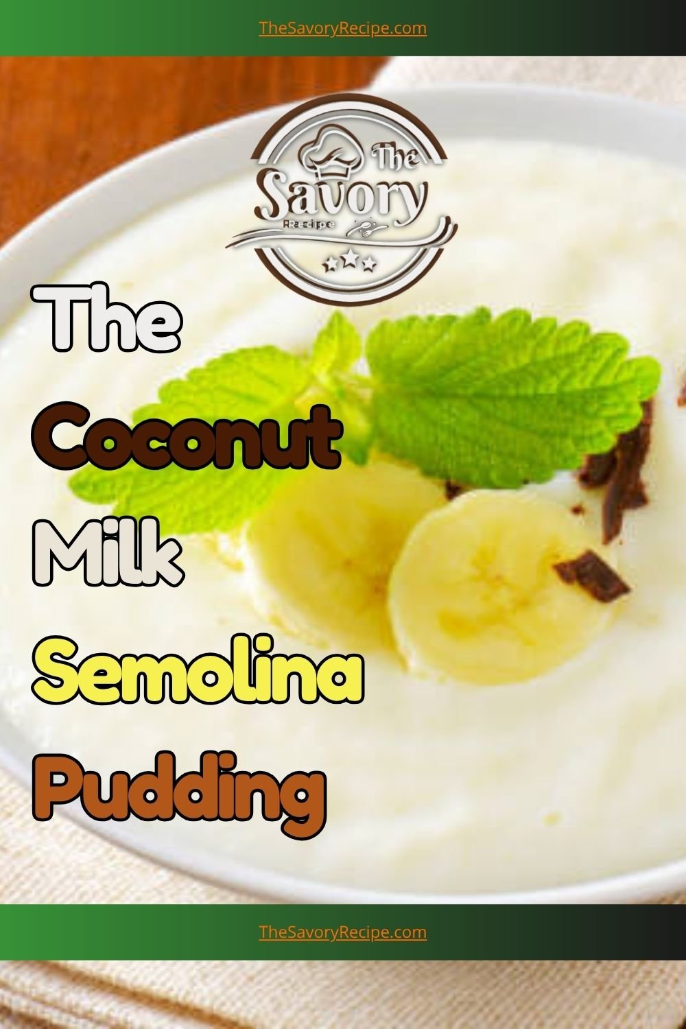 Indulge in the creamy elegance of Coconut Milk Semolina Pudding, a silky-smooth dessert that blends the nutty richness of semolina with the delicate, tropical taste of coconut milk. Lightly sweetened and gently spiced with a hint of vanilla or cardamom, this comforting pudding is both nourishing and satisfying, perfect for an after-dinner treat or a soothing midday snack. Whether served warm or chilled, it delivers a velvety texture and subtle flavor that feels both luxurious and wholesome. Naturally dairy-free and easily customizable, this coconut-infused semolina dish brings together simplicity and elegance in every spoonful.