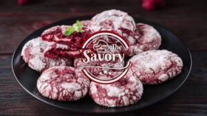 Fall in love with the charm of Red Velvet Crinkle Kisses soft, chewy cookies with a signature crackled surface, dusted in powdered sugar and topped with a creamy chocolate kiss. These festive red velvet treats blend the rich flavor of cocoa with a subtle tang, creating a delightfully balanced bite that’s perfect for holidays, special occasions, or just because. With their eye-catching color and melt-in-your-mouth texture, they’re a crowd-pleasing dessert that’s as fun to make as it is to eat. Whether you're baking for a cookie swap or gifting a homemade batch, these elegant crinkle cookies offer classic flavor with a romantic twist.